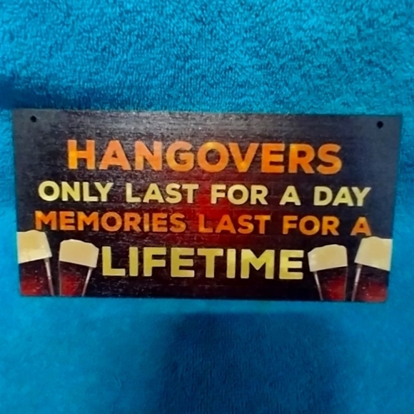 Decorative Sign with Colorful Text Bar Funny Humorous - Picture 1 of 1